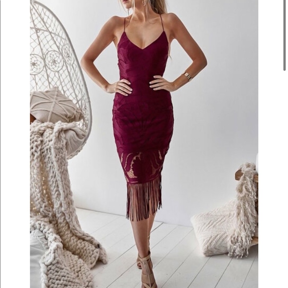 Khaleesi Dress - Mulberry